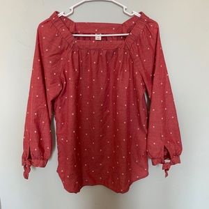 Old Navy Red Blouse